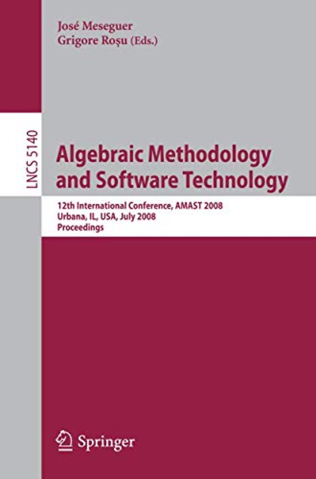 Algebraic Methodology and Software Technology
