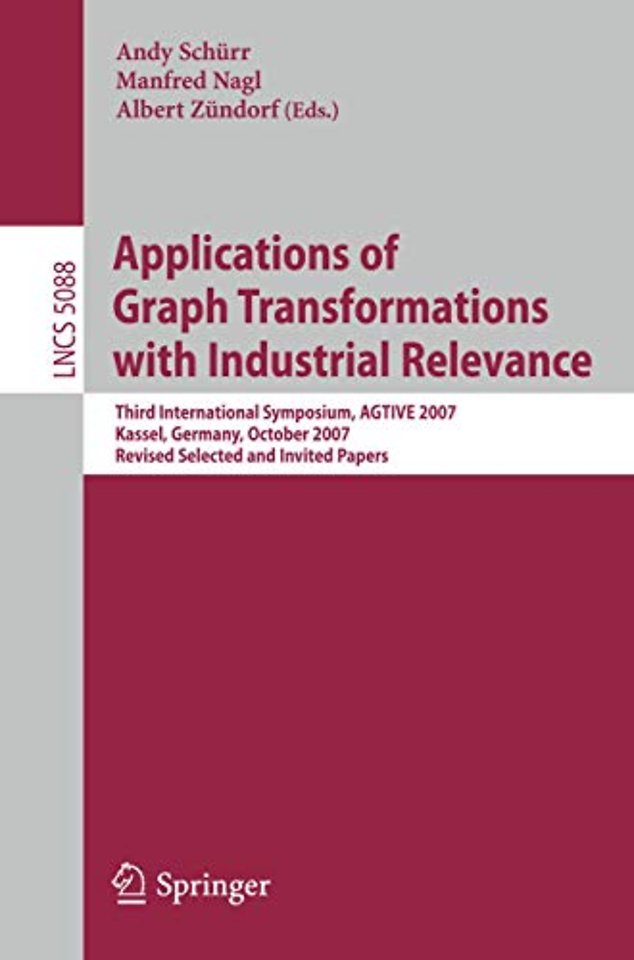 Applications of Graph Transformations with Industrial Relevance
