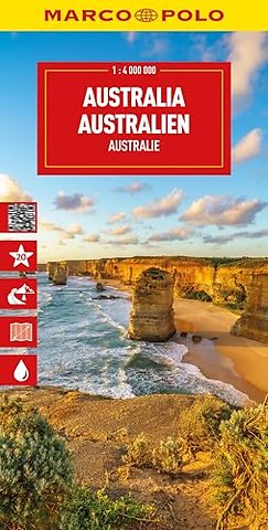 Australia Marco Polo Map