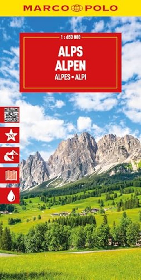 Alps Marco Polo Map