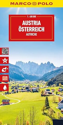 Austria Marco Polo Map