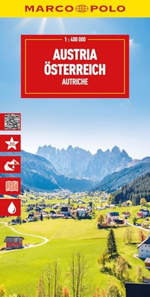 Austria Marco Polo Map