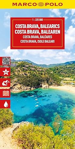 Costa Brava Marco Polo Map