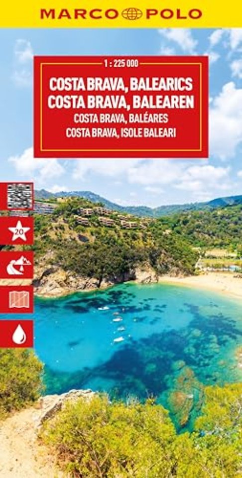 Costa Brava Marco Polo Map