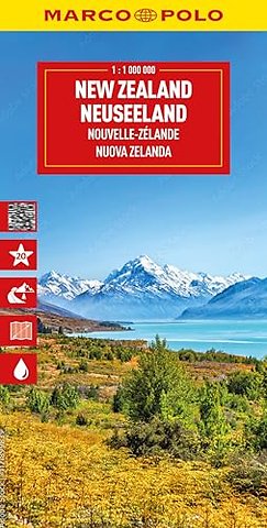 New Zealand Marco Polo Map