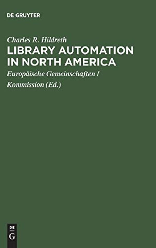 Library automation in North America