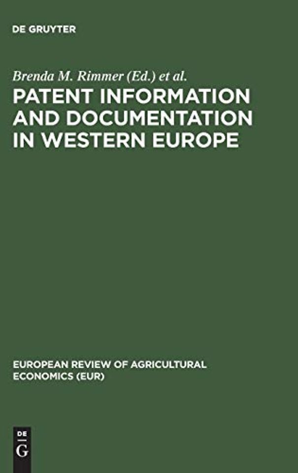 Patent information and documentation in Western Europe