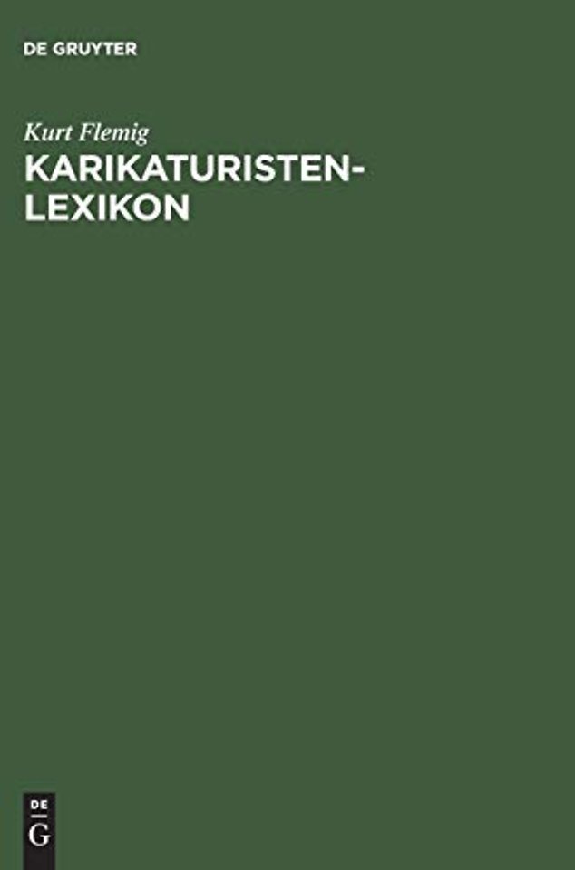 Karikaturisten–Lexikon