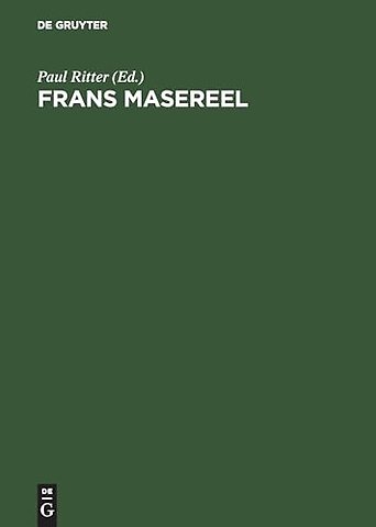 Frans Masereel – eine annotierte Bibliographie des druckgraphischen Werkes