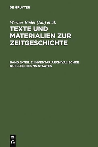 Regionale Behörden u. wissenschaftliche Hochschu – Mit Nachträgen zu Teil 1