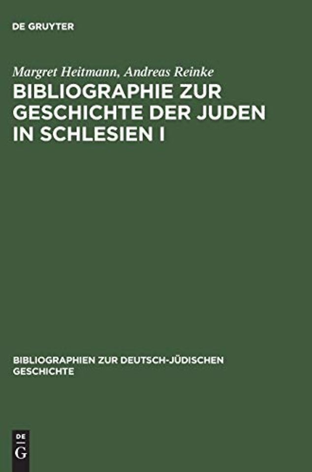 Bibliographie zur Geschichte der Juden in Schles – Ein Gemeinschaftsprojekt des Salomon–Ludwig–Steinheim–Instituts und der Histori