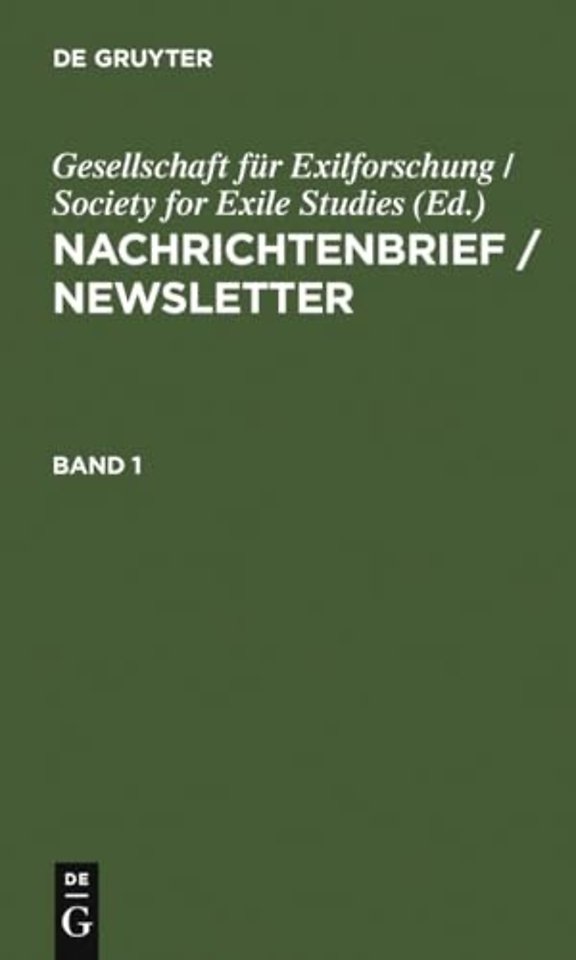 Nachrichtenbrief / Newsletter – 1984 bis 1993 mit Gesamtregister