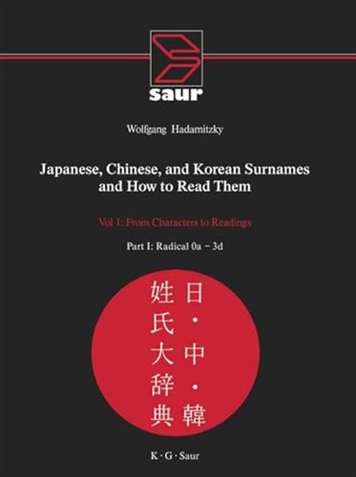 Japanese, Chinese, and Korean Surnames and How to Read Them
