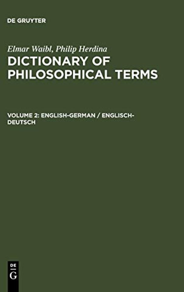 English–German / Englisch–Deutsch