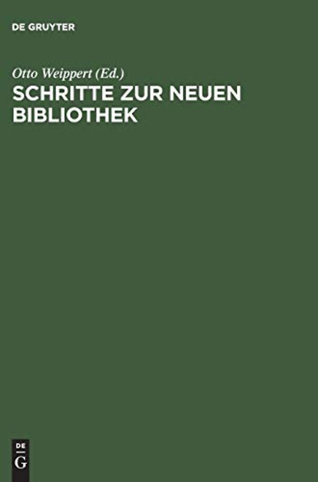 Schritte zur Neuen Bibliothek – Rudolf Frankenberger zum Abschied aus dem Dienst