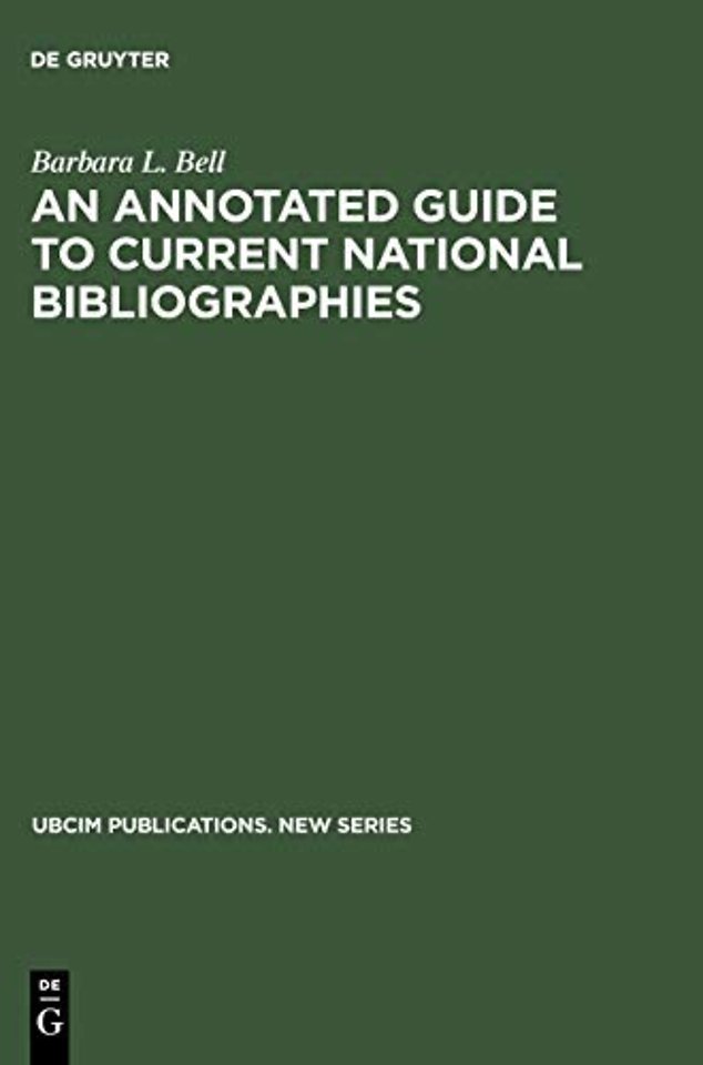 An Annotated Guide to Current National Bibliographies
