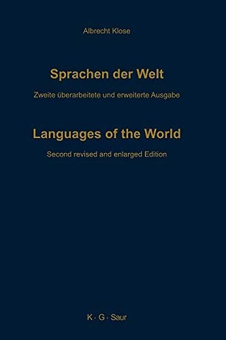 Sprachen der Welt – Ein weltweiter Index der Sprachfamilien, Einzelsprachen und Dialekte, mit Angabe der Synonyma und fremdsprachigen Äquivalent