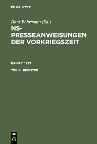 1939. Register