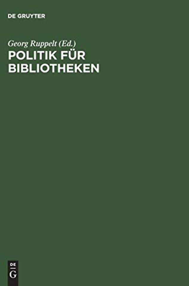 Politik für Bibliotheken – Die Bundesvereinigung Deutscher Bibliotheksverbände im Gespräch. Birgit Dankert zum Ende ihrer Amtszeit als Sprecherin der
