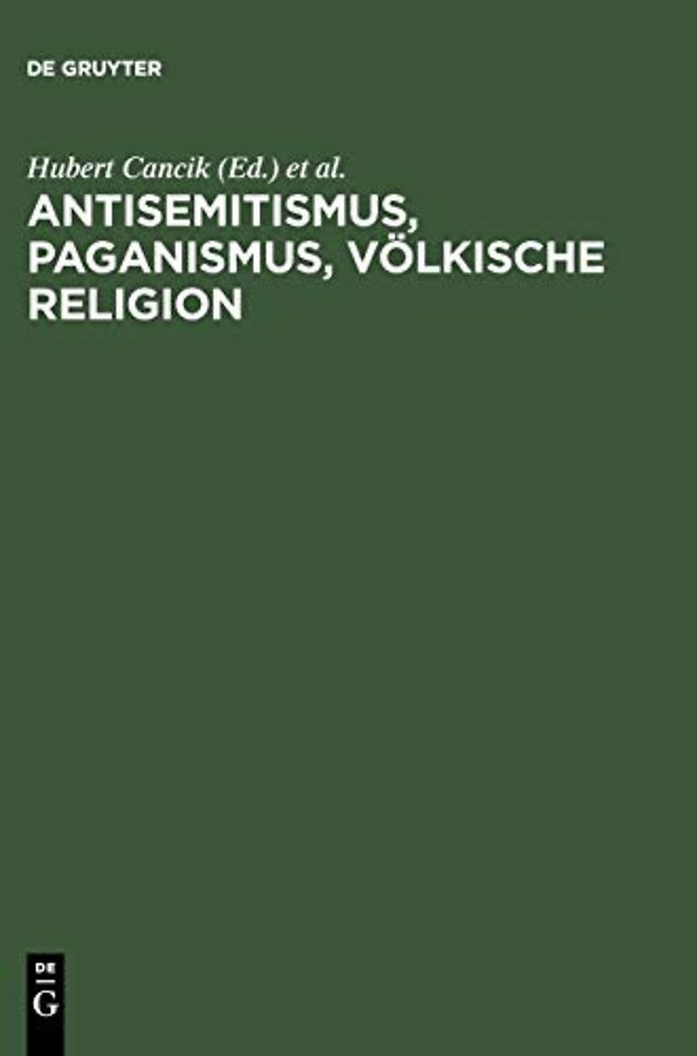 Antisemitismus, Paganismus, Völkische Religion