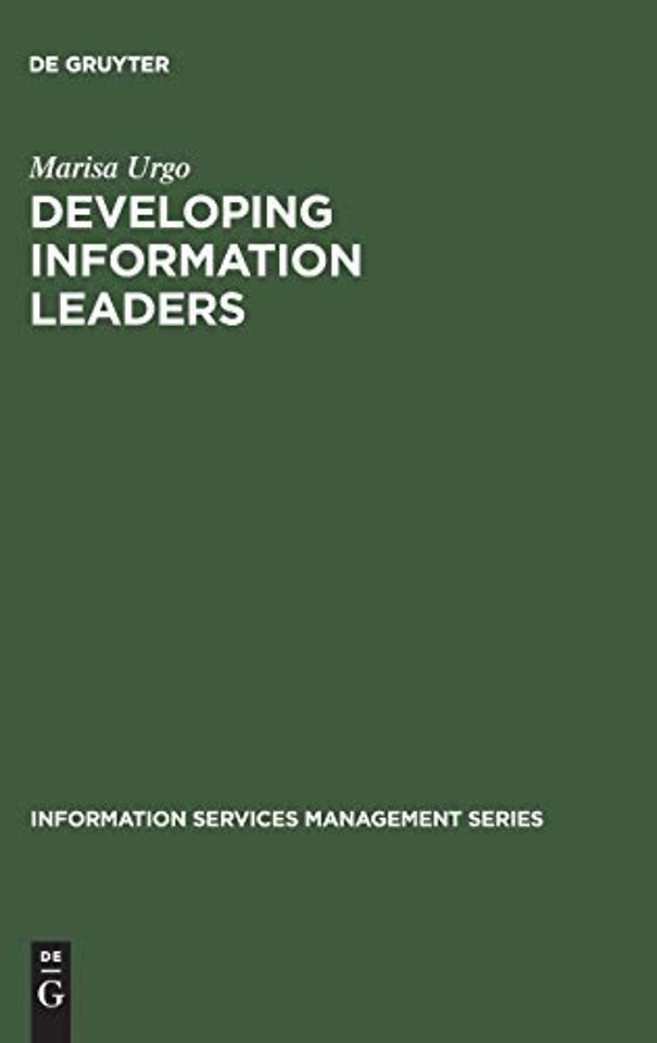 Developing Information Leaders – Harnessing the Talents of Generation X