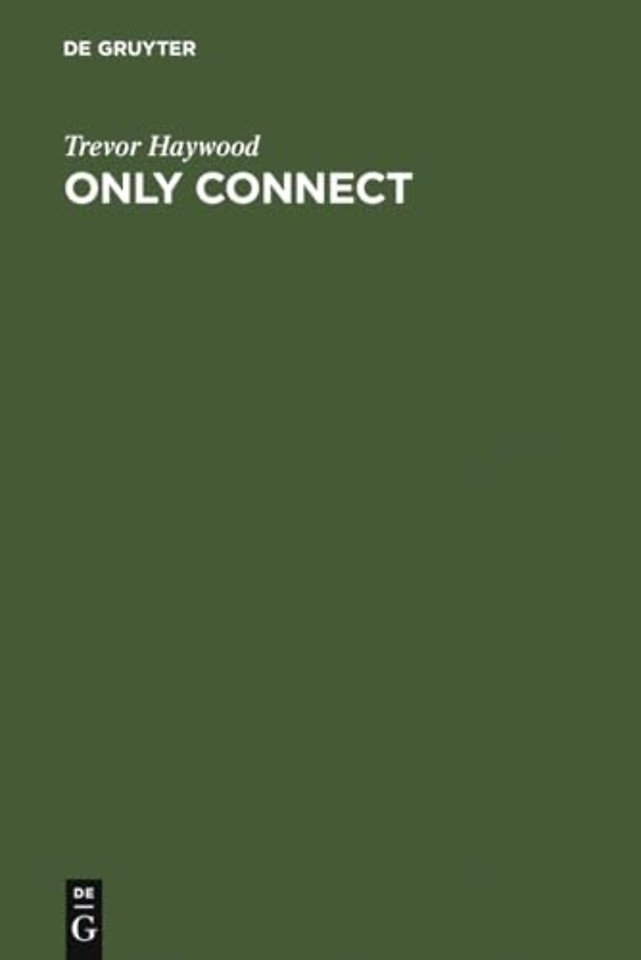 Only Connect – Shaping Networks and Knowledge for the New Millennium