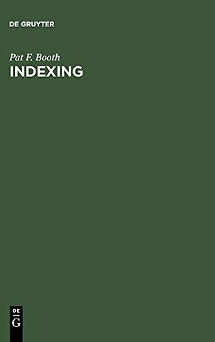 Indexing – The Manual of Good Practice