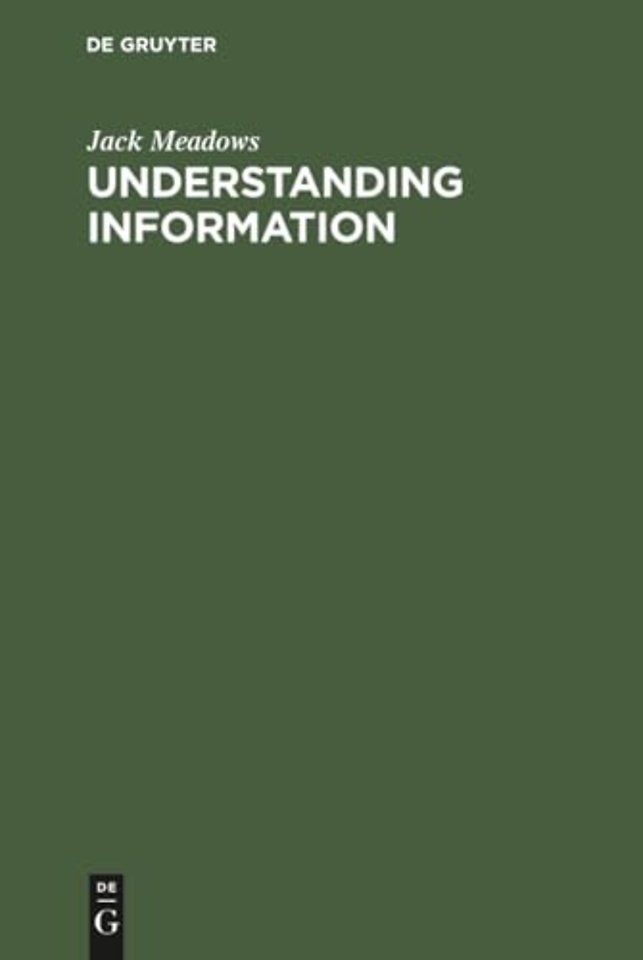 Understanding Information
