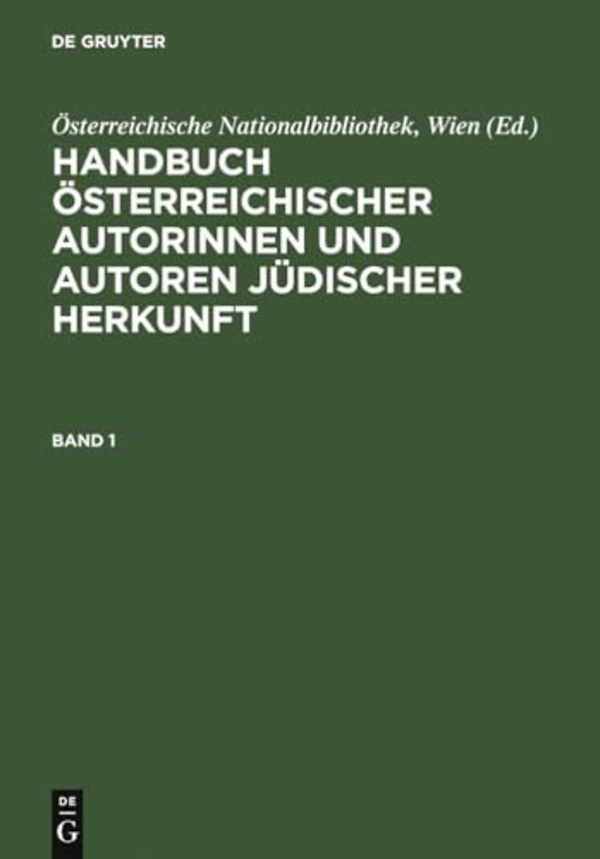 Handbuch österreichischer Autorinnen und Autoren – 18. bis 20. Jahrhundert