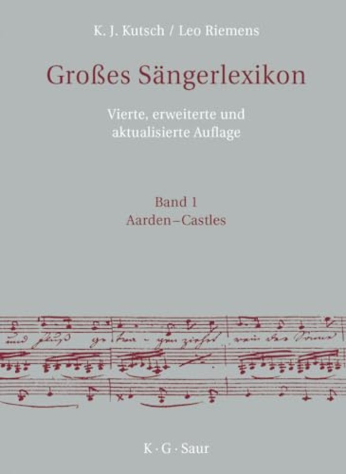 Groβes Sängerlexikon