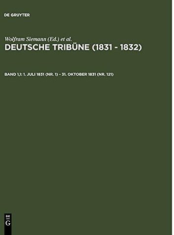 1. Juli 1831 (Nr. 1) – 31. Oktober 1831 (Nr. 121)