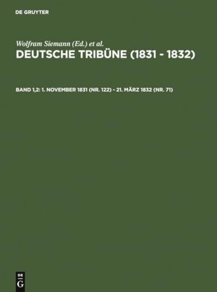 1. November 1831 (Nr. 122) – 21. März 1832 (Nr. 71)