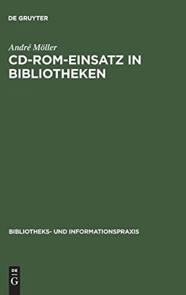 CD–ROM–Einsatz in Bibliotheken