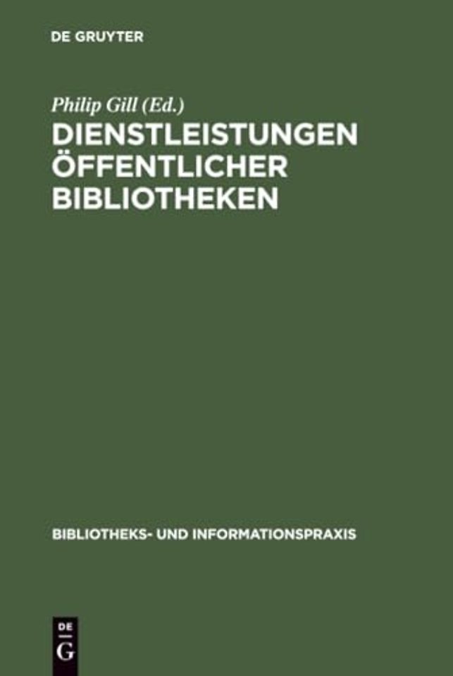 Dienstleistungen Öffentlicher Bibliotheken – IFLA / UNESCO Richtlinien für die Weiterentwicklung