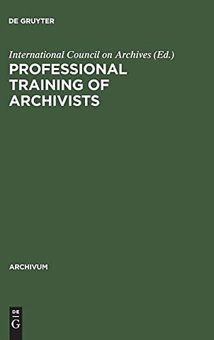 Professional training of archivists