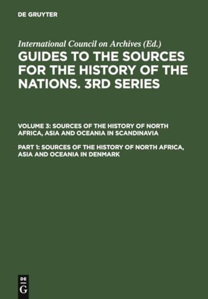 Sources of the History of North Africa, Asia and Oceania in Denmark