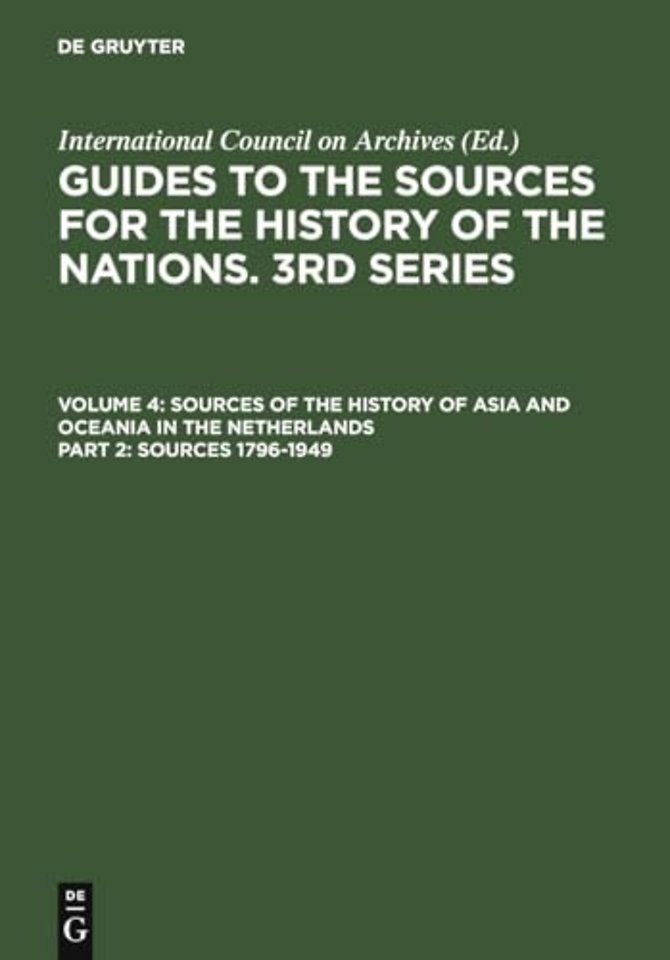Sources 1796–1949