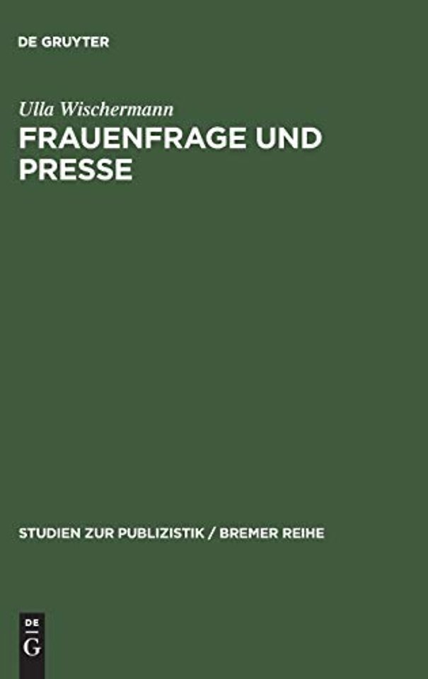 Frauenfrage und Presse – Frauenarbeit und Frauenbewegung in der illustrierten Presse des 19. Jh.