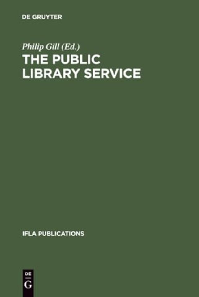 The Public Library Service – IFLA/UNESCO Guidelines for Development