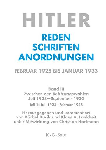 Juli 1928 – Februar 1929