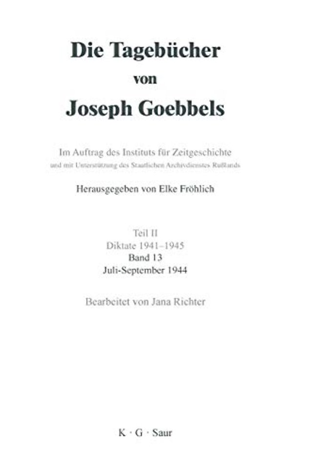 Juli – September 1944