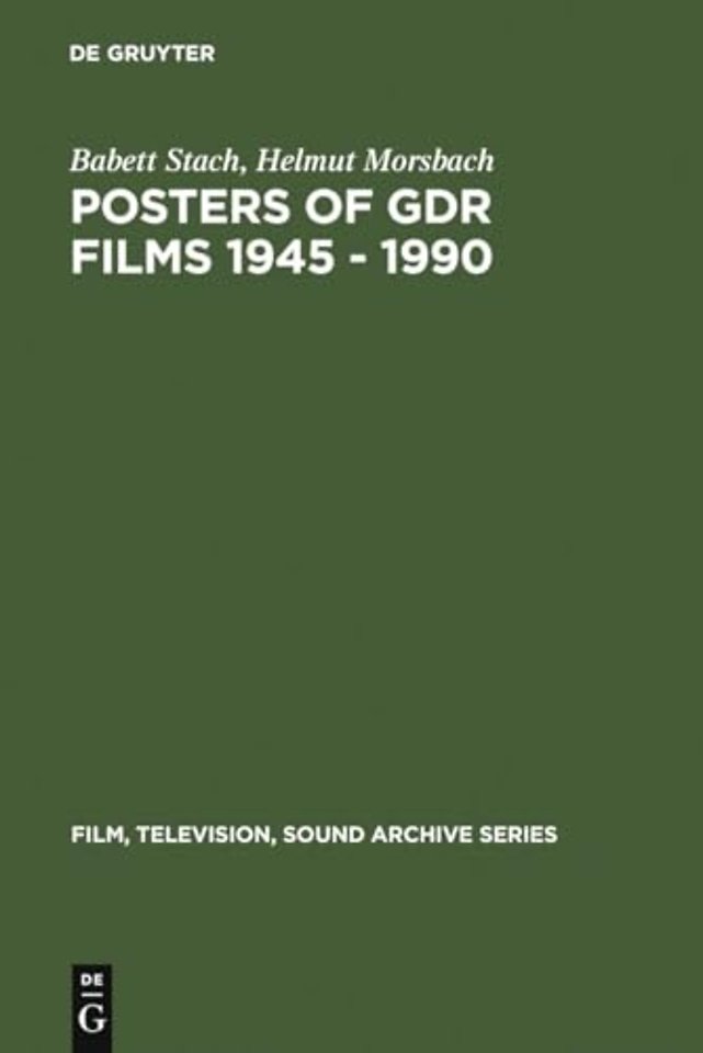 Posters of GDR films 1945 – 1990
