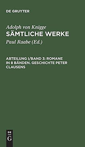 Romane in 8 Bänden. Geschichte Peter Clausens