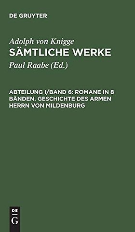 Romane in 8 Bänden. Geschichte des armen Herrn v – In Briefen herausgegeben. Teil 3