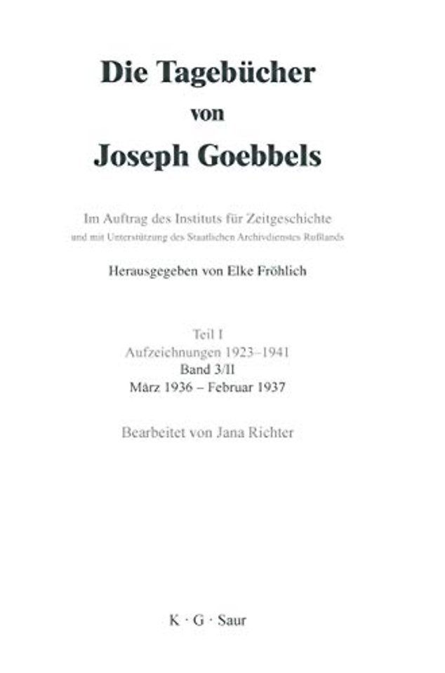 März 1936 – Februar 1937