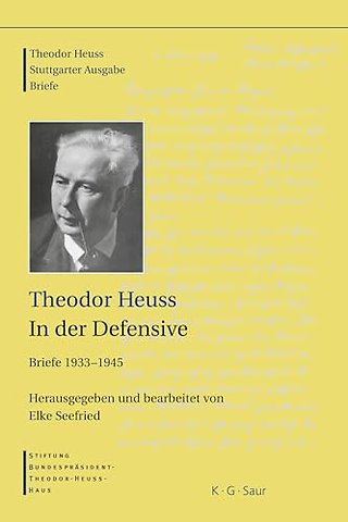 Theodor Heuss, In der Defensive