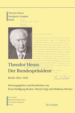 Der Bundespräsident – Briefe 1954–1959