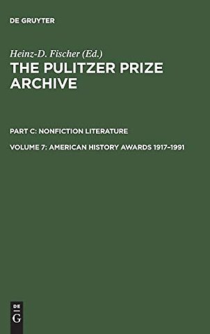 American History Awards 1917–1991 – From Colonial Settlements to the Civil Rights Movements