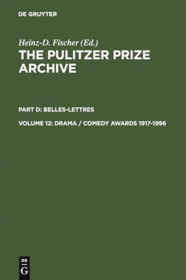 Drama / Comedy Awards 1917–1996
