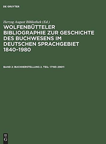 Buchherstellung 2. Teil: 17193–29011